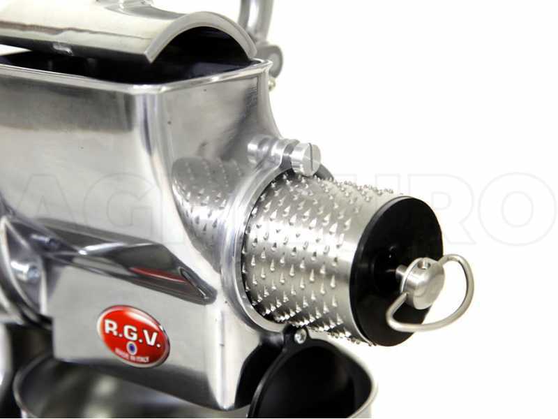 RGV Robusta - R&acirc;pe &eacute;lectrique de table White - En aluminium - 450W