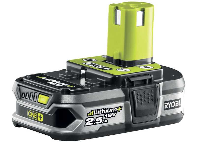 RYOBI RY18CS20A-125  - Tron&ccedil;onneuse &agrave; batterie - 18 V - 2.5 Ah  - Guide de 20 cm