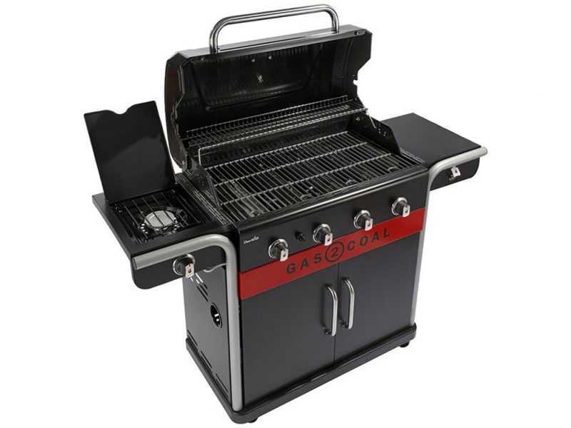Char-Broil Gas2Coal 2.0 4B - Barbecue &agrave; gaz et charbon