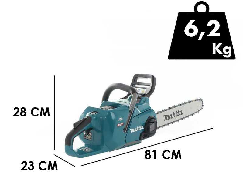 Makita UC016G - Tron&ccedil;onneuse &agrave; batterie  40 V 4 Ah - Guide 40 cm
