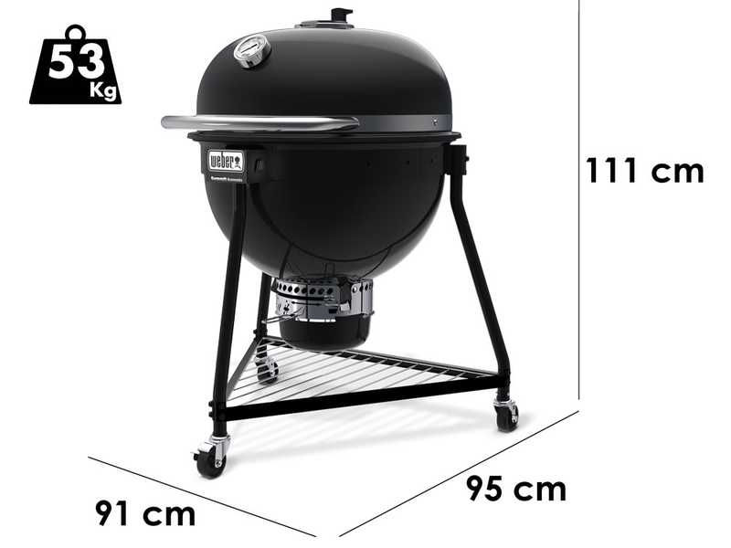 Weber Summit Kamado E6 - Barbecue &agrave; charbon