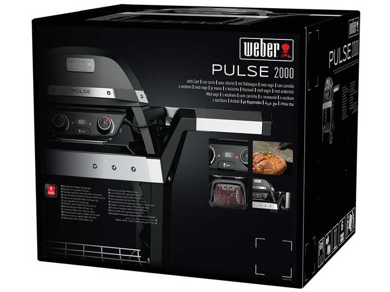 Weber Pulse 2000 - Barbecue &eacute;lectrique avec chariot