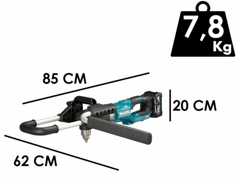 Makita DG001GT105 - Tari&egrave;re &agrave; batterie - 40V 5Ah - FORETS NON INCLUS