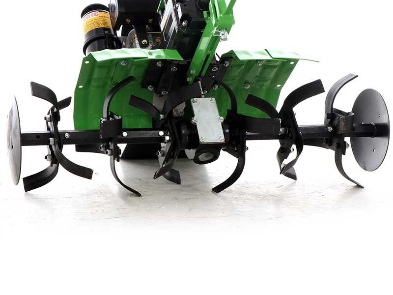 Motobineuse Agri 102 avec fraise 95 cm -  Moteur &agrave; Diesel de 296cm3