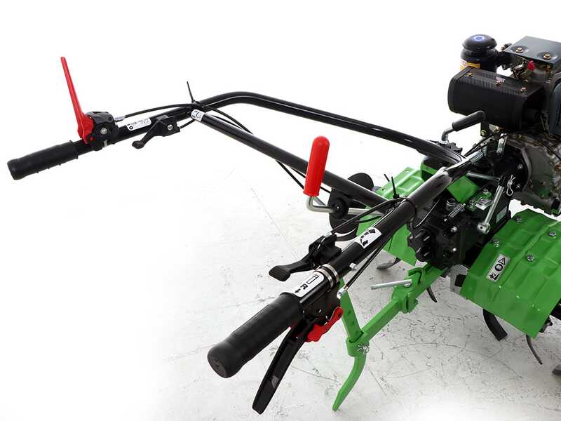 Motobineuse Agri 102 avec fraise 95 cm -  Moteur &agrave; Diesel de 296cm3