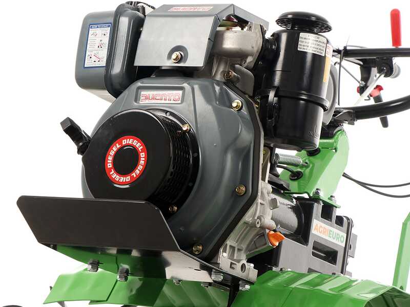 Motobineuse Agri 102 avec fraise 95 cm -  Moteur &agrave; Diesel de 296cm3