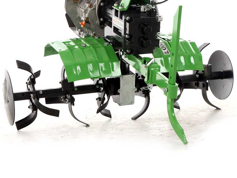 Motobineuse Agri 102 avec fraise 95 cm -  Moteur &agrave; Diesel de 296cm3