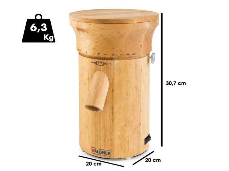 Waldner Single Moulin &agrave; farine en aulne avec meules en pierre - 400W