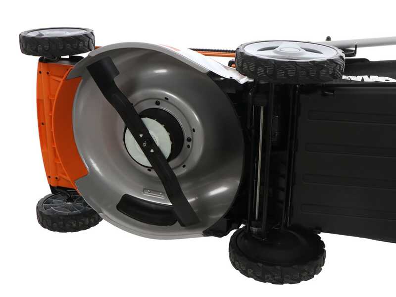 Worx Nitro WG761E - Tondeuse &agrave; gazon autotract&eacute;e &agrave; batterie - 80V / 4Ah - coupe de 51 cm