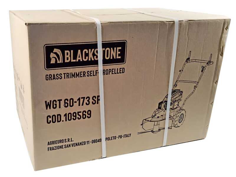 BlackStone WGT 60-173 SP - D&eacute;broussailleuse &agrave; roues &agrave; essence 4 temps autotract&eacute;e