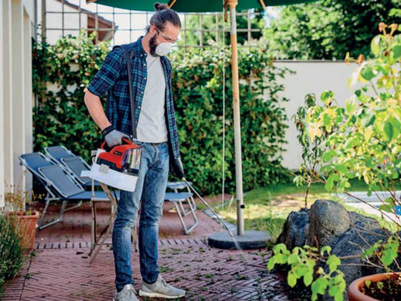 Pulv&eacute;risateur &agrave; batterie Einhell GE-WS 18/35 Li - 3.5 litres - 18V 2.5Ah