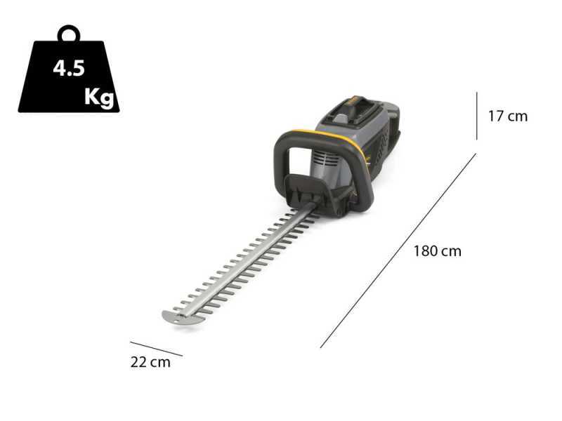  Alpina AHT 48 LI - Taille-haie &eacute;lectrique &agrave; batterie lithium 48V/2Ah - Lame de 58 cm