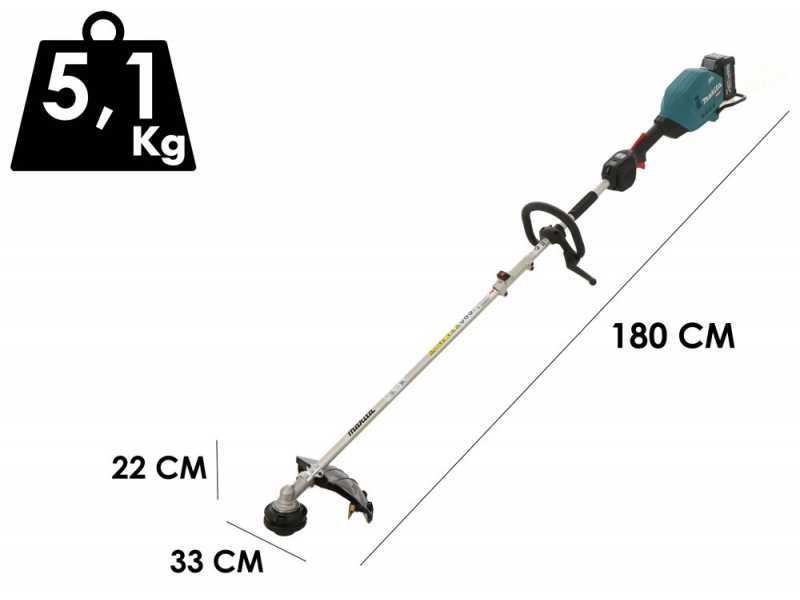 Makita UX01G - D&eacute;broussailleuse multifonctions &agrave; batterie - 40V - 2.5Ah