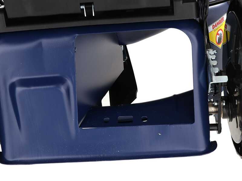 BullMach ACHILLE 51 - Tondeuse &agrave; gazon thermique tract&eacute;e - 4 en 1 -  Moteur de 224 cc - D&eacute;marrage &eacute;lectrique