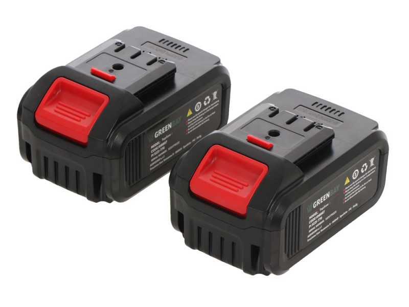 &Eacute;lagueuse &agrave; batterie GreenBay TopSaw 8 - 2 batteries de 21V - 4Ah