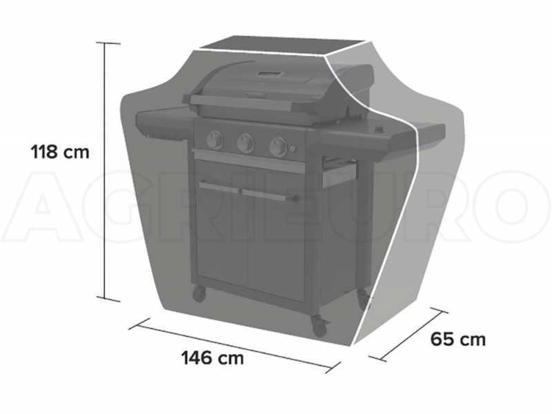 Housse de protection pour barbecue classic L Campingaz