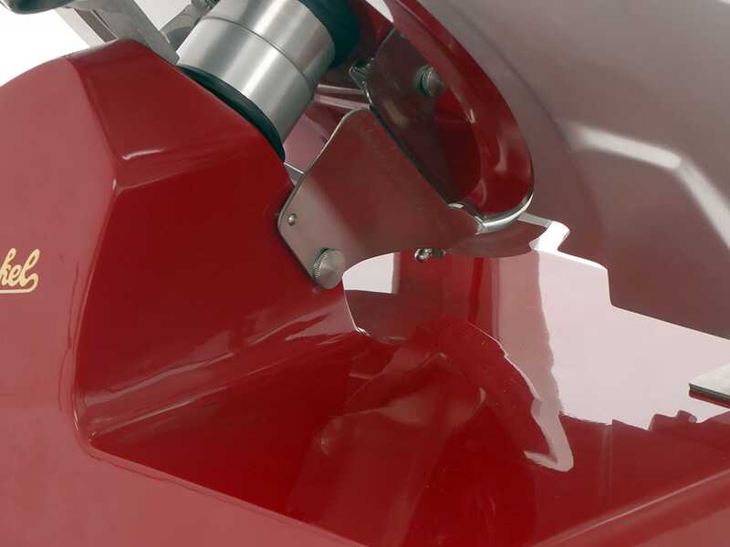 Berkel Red Line 300 Rouge - Trancheuse avec lame en acier chrom&eacute; de 300 mm