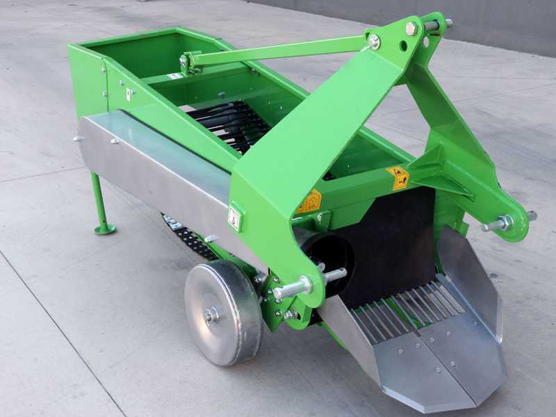 Bomet UPUS - Arracheuse de pommes de terre &agrave; tapis - Rang&eacute;e simple - Pour tracteurs avec attelage &agrave; trois points