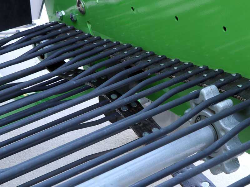 Bomet UPUS - Arracheuse de pommes de terre &agrave; tapis - Rang&eacute;e simple - Pour tracteurs avec attelage &agrave; trois points