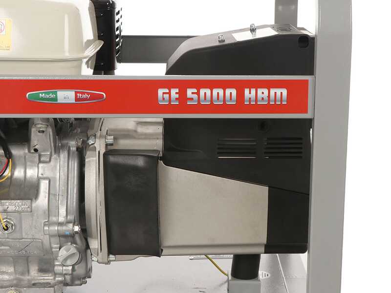 MOSA GE 5000 HBM AVR - Groupe &eacute;lectrog&egrave;ne &agrave; essence avec AVR 4.5 kW - Continu 3.6 kW Monophas&eacute; - Moteur Honda GX270