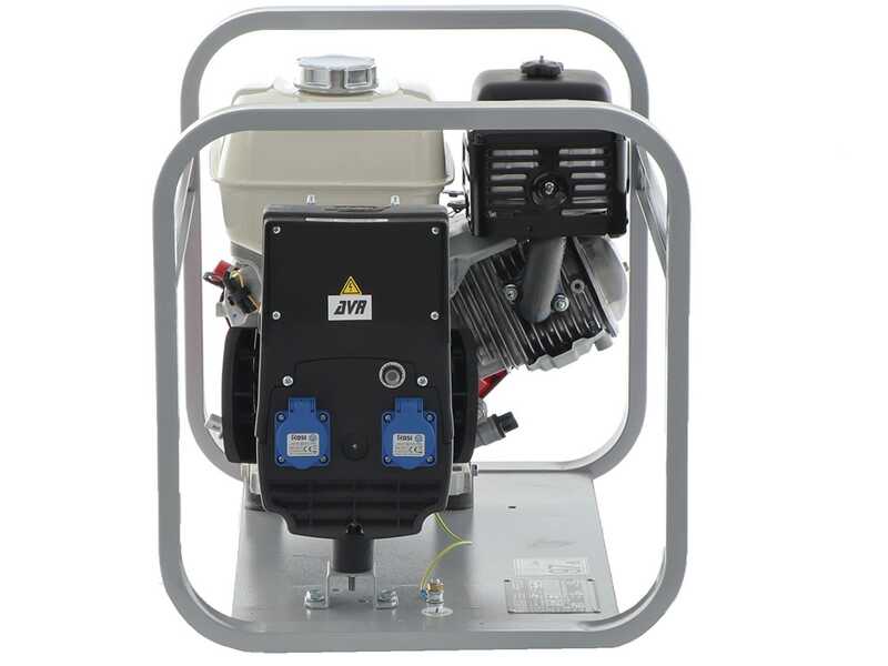 MOSA GE 5000 HBM AVR - Groupe &eacute;lectrog&egrave;ne &agrave; essence avec AVR 4.5 kW - Continu 3.6 kW Monophas&eacute; - Moteur Honda GX270