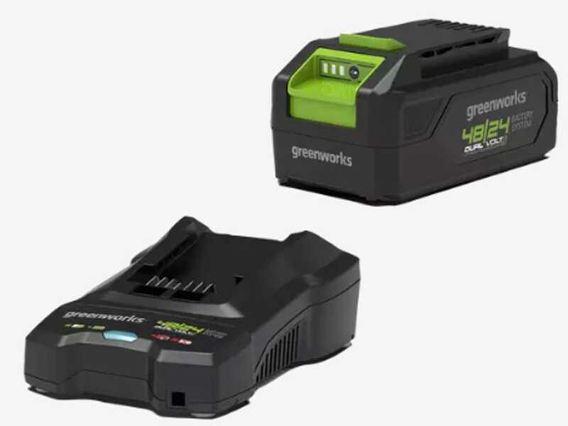 Greenworks G48LM36 - Tondeuse &agrave; gazon &agrave; batterie 48V - SANS BATTERIE NI CHARGEUR