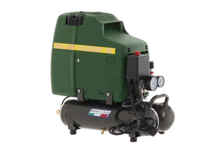 Compresseur &eacute;lectrique portatif FIAC, coaxial Fiac ECU 201 (205 lt/m air comprim&eacute;)