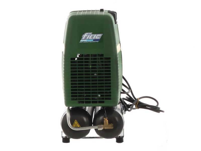 Compresseur &eacute;lectrique portatif FIAC, coaxial Fiac ECU 201 (205 lt/m air comprim&eacute;)