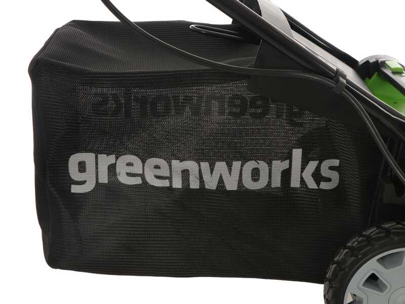Greenworks G48LM41 - Tondeuse &agrave; gazon &agrave; batterie 48V/4Ah - coupe 41 cm
