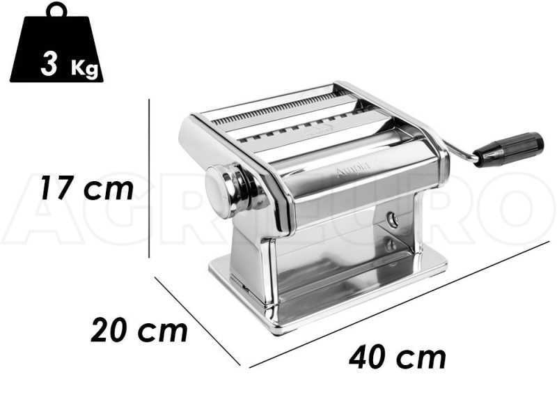 Laminoir &agrave; p&acirc;tes Marcato Ampia 180 - Machine manuelle pour les p&acirc;tes faites maison