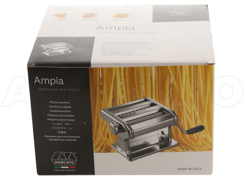 Laminoir &agrave; p&acirc;tes Marcato Ampia 180 - Machine manuelle pour les p&acirc;tes faites maison