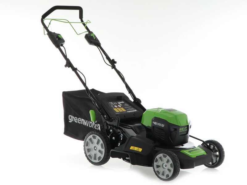 Greenworks GD48LM51SP - Tondeuse &agrave; gazon &agrave; batterie 48V - SANS BATTERIE NI CHARGEUR
