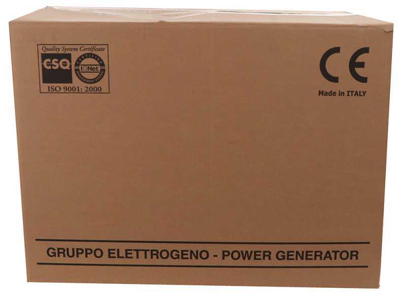 TecnoGen H8000SS - Groupe &eacute;lectrog&egrave;ne insonoris&eacute; 5.8 kW monophas&eacute; &agrave; essence