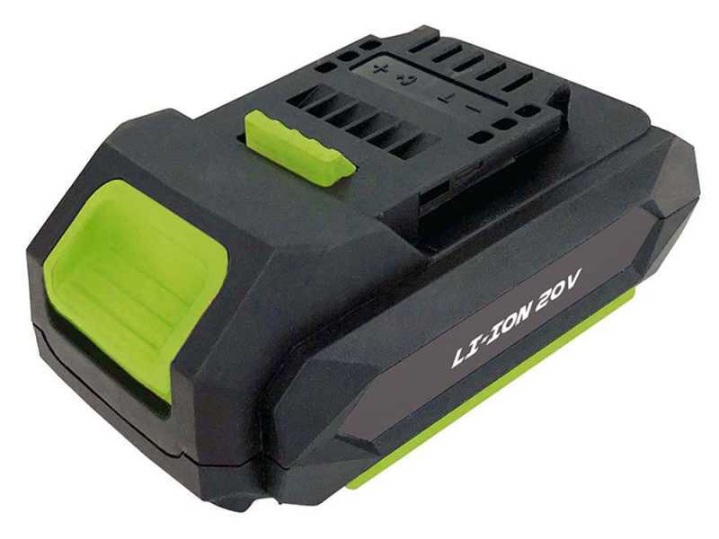 &Eacute;lagueuse sur batterie Verdemax PE20 - avec batterie 20V 2Ah
