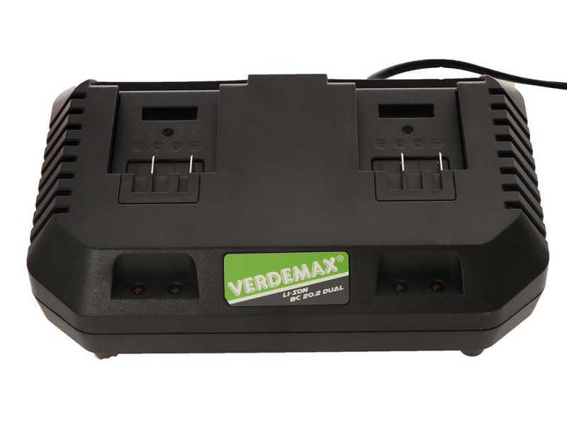 Verdemax SAR40  - Souffleur aspirateur &agrave; feuilles - 40 V 2.5 Ah
