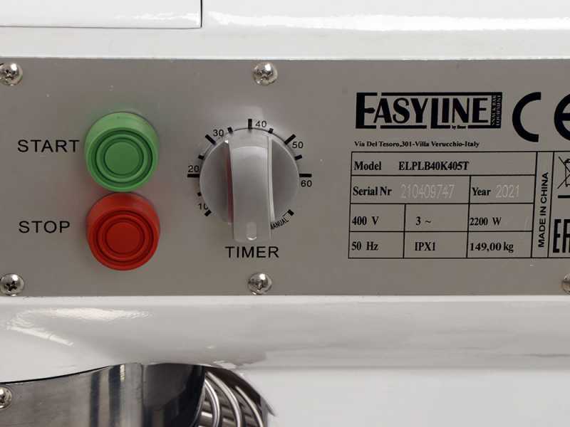 Batteur m&eacute;langeur plan&eacute;taire professionnel FIMAR EASYLINE B40K - Cuve INOX de 40 litres - Triphas&eacute;