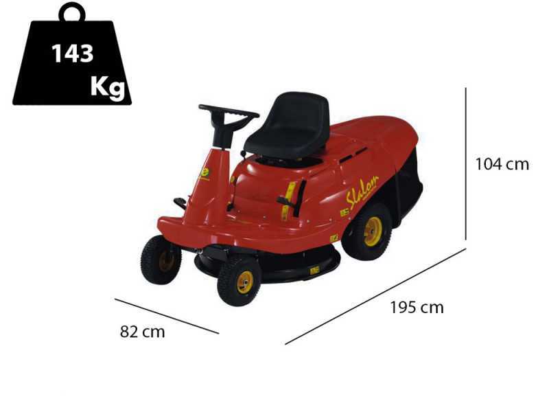 Tracteur rider Eurosystems SLALOM 67 Mini rider - Moteur B&amp;S 21R5 POWER BUILT - Bo&icirc;te hydrostatique