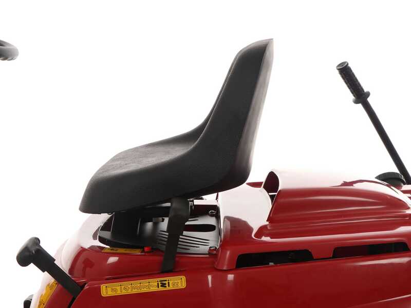 Eurosystems ASSO 76 Mini rider  - Tondeuse rider autoport&eacute;e - Bo&icirc;te de vitesse manuelle - Largeur de coupe 76 cm