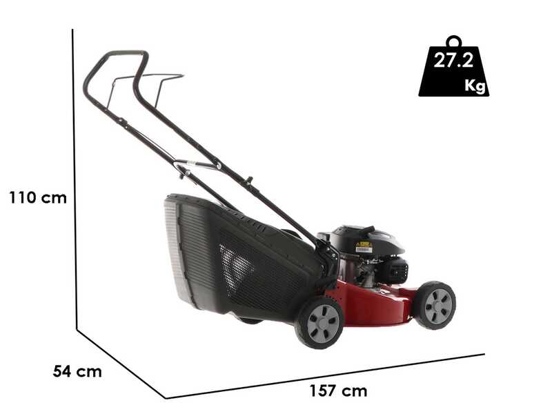 Tondeuse thermique &agrave; pouss&eacute;e CASTELGARDEN XC 48 CG - Coupe de 46 cm