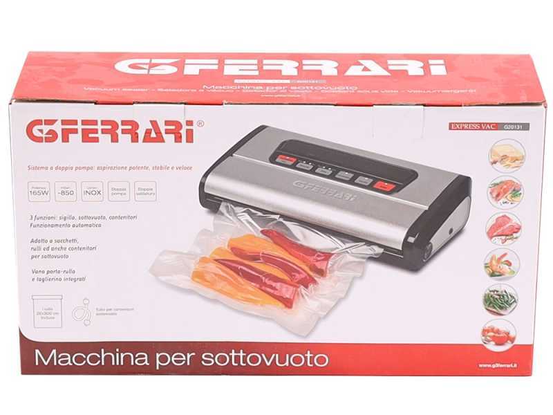 G3 Ferrari Express Vac - Machine sous-vide en Inox - Barre de soudure de 31 cm