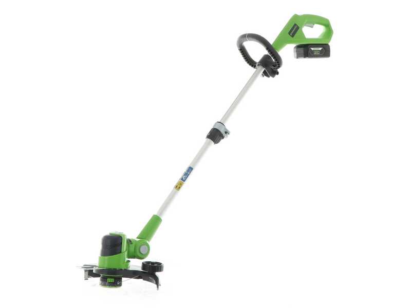 Greenworks G48LT30 - Coupe-bordures &eacute;lectrique &agrave; batterie - 48V 2Ah + batterie de 2Ah
