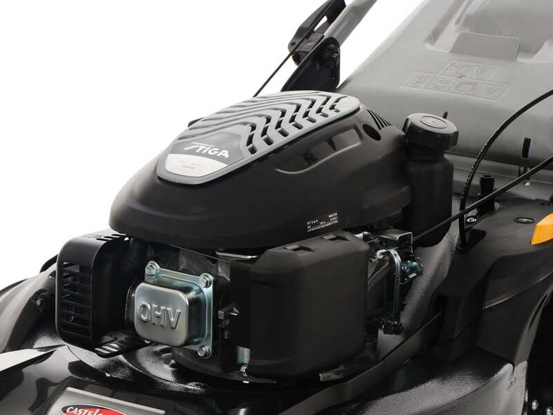 CastelGarden XS 55 S - Tondeuse &agrave; gazon autotract&eacute;e thermique -  4 en 1 - Coupe 53cm