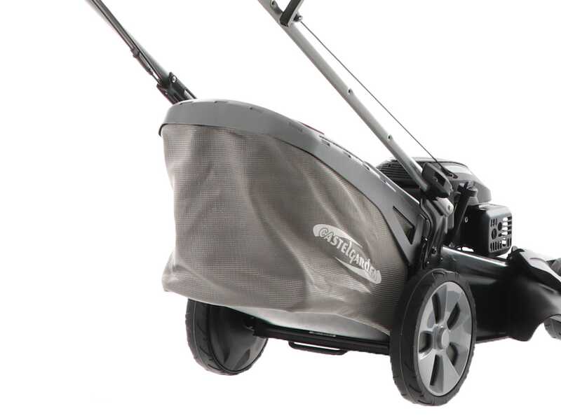 CastelGarden XS 55 S - Tondeuse &agrave; gazon tract&eacute;e thermique -  4 en 1 - Coupe 53cm