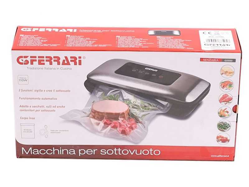 G3 Ferrari Senzaria - Machine sous-vide en Inox - Barre de soudure de 31 cm