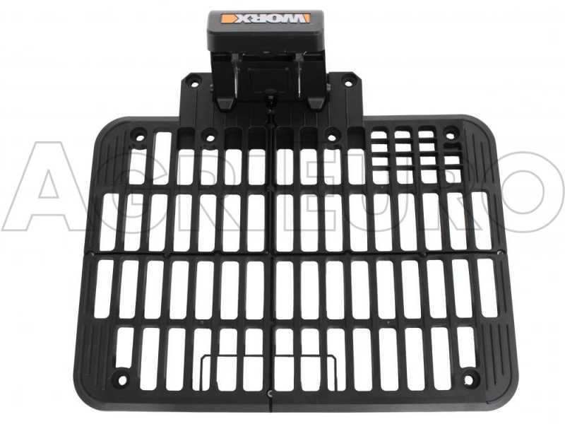 Seconde base de recharge pour Worx Landroid + chargeur + 8 clous de fixation et cl&eacute;