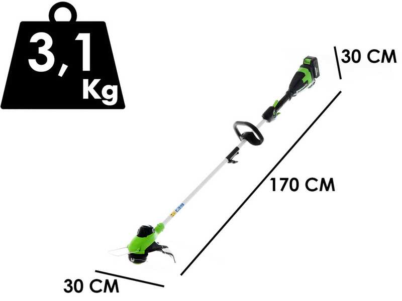 Coupe-bordures &agrave; batterie Greenworks G48ST8 - SANS BATTERIE NI CHARGEUR