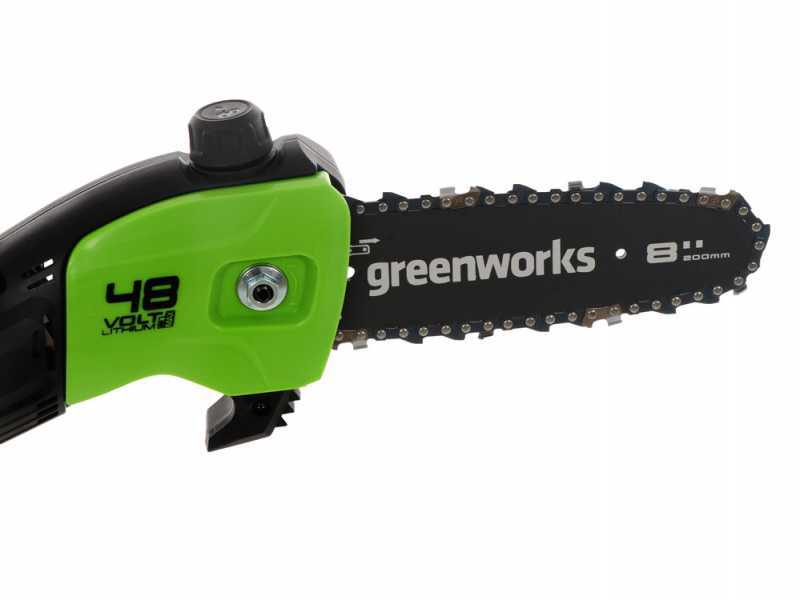 Greenworks 24V Elagueuse Sur Perche - avec une batterie 2Ah et chargeur