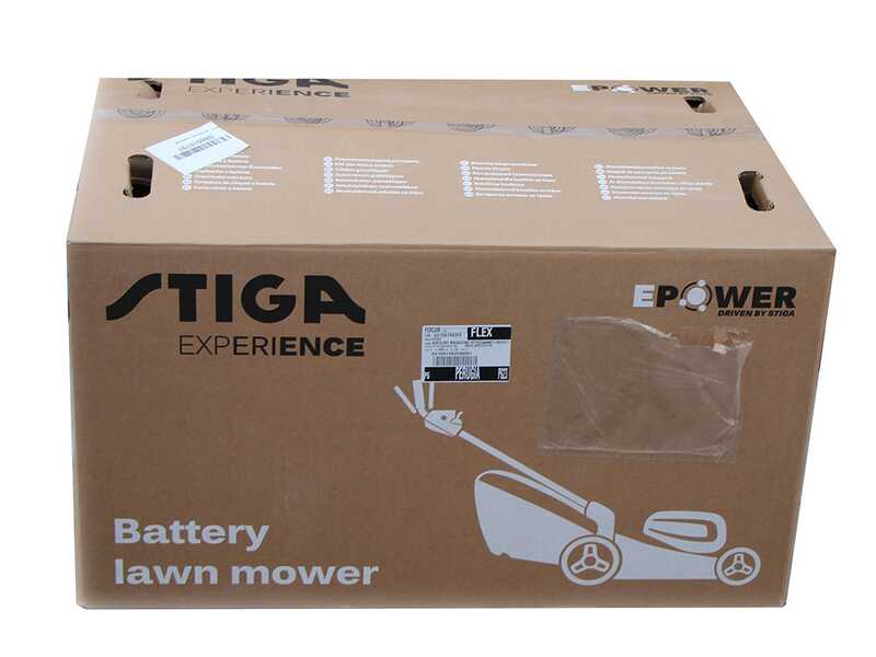 Tondeuse &agrave; gazon &agrave; batterie Stiga COLLECTOR 548e S Kit - 48V/4Ah - Largeur de coupe 46 cm