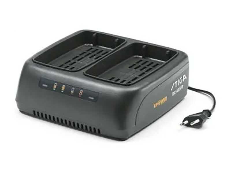 Tondeuse &agrave; gazon &agrave; batterie Stiga COLLECTOR 548e S Kit - 48V/4Ah - Largeur de coupe 46 cm