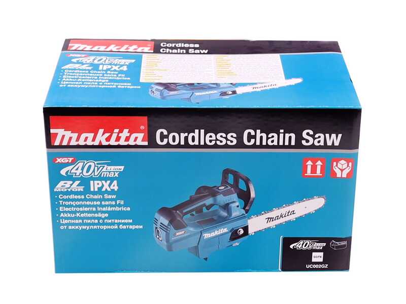 Makita UC002G - Tron&ccedil;onneuse &agrave; batterie 4 Ah 40 V - Guide 25 cm